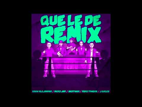 Rauw Alejandro Ft Nicky Jam, Brytiago, Mike Towers & J Quiles - Qué Le De (Remix)