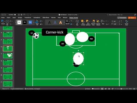 Touchline Tactics: 4v4 Corner Kick Positional Responsibility
