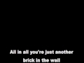 Pink Floyd - Another Brick in the wall [LYRICS+MP3 ...