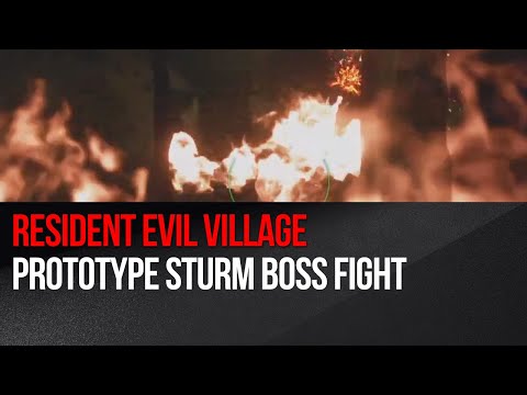 Resident Evil Village - Prototype Sturm boss fight