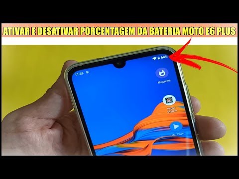 How to Show Battery Percentage on Motorola Moto E6 Plus