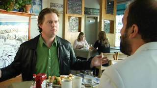 Tim and Gelman have Lunch