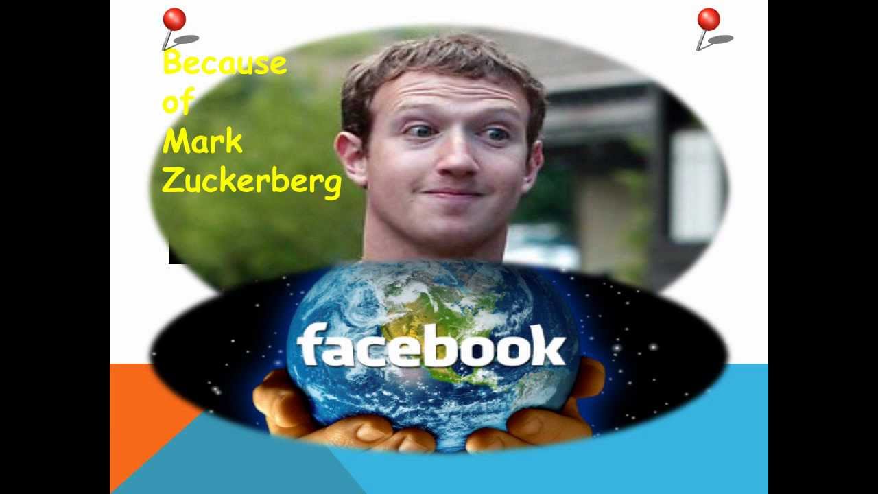 Mark Zuckerberg and his Facebook ppt