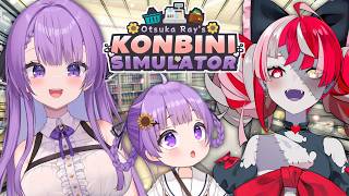 【#KuRayji】オリーと日本のコンビニで買い物する！｜KONBINI SIMULATOR with OLLIE！🧟‍♀️【JP VTuber / 配信中】