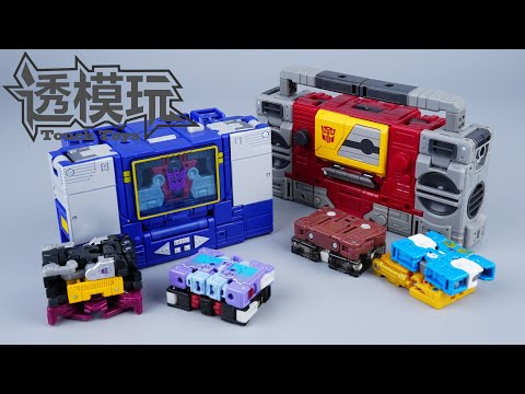 【SwiftTransform】SS86 SOUNDWAVE SQUAD vs. BLASTER SQUAD! TRANSFORMERS THE MOVIE! SS-86 MINI-CASSETTE