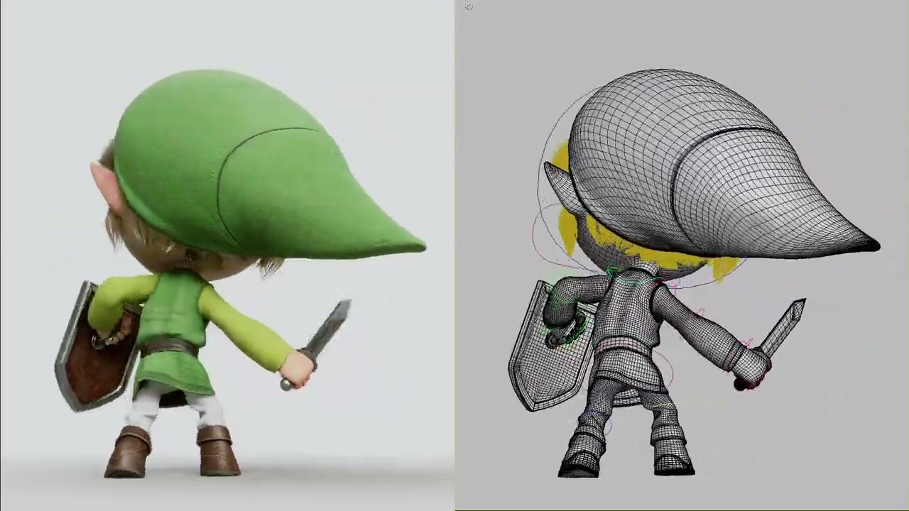 Link turntable (fanart). - YouTube
