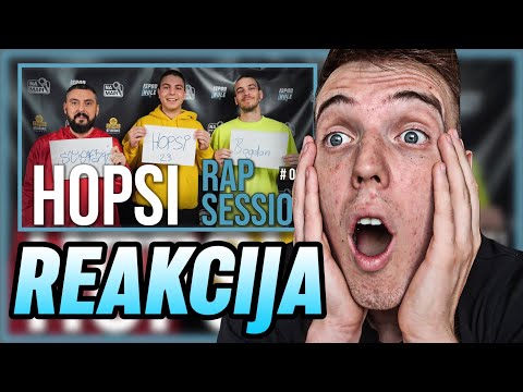 CHODA REAKCIJA na HOPSI i TNG NA MAPI RAP SESSION