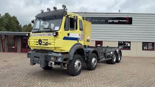 شاحنة نقل الحاويات Mercedes-Benz SK 3234 8x4 - V6 - Euro 2 - Big Axels - Full Steel - Hub reducti | صورة 4 - Autoline