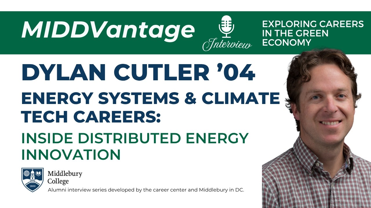 Energy Systems & Climate Tech Careers: Inside Distributed Energy Innovation | MIDDVantage video thumbnail