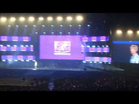 180908 Hallyu Pop Fest concert Eric Nam in Singapore - Introduction/TouchMyBody