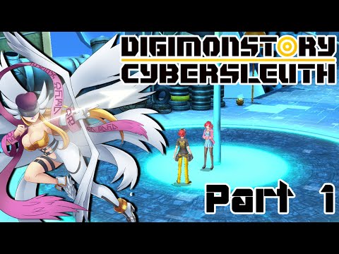 Let's Play Digimon Story Cyber Sleuth - Part 1 - Doing an Internet