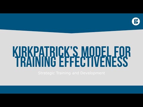 Training and the Internal Environment