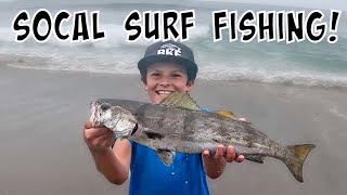 He outfished us all! [SoCal Surf Fishing]