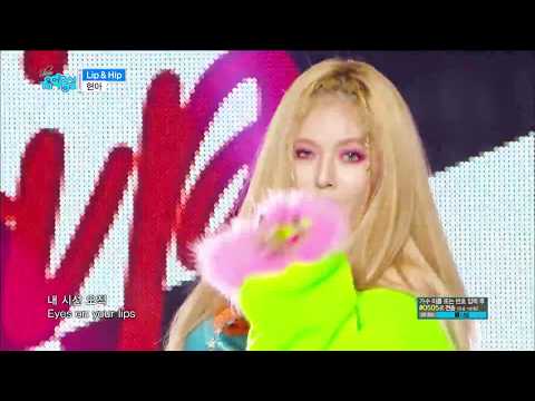 【TVPP】HYUNA - Lip & Hip, 현아 –립 앤 힙 @show music core