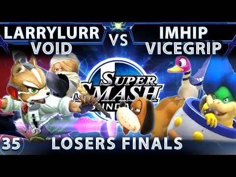 SSS 35 - LarryLurr & VoiD (Red) Vs. ImHip & ViceGrip (Blue) SSB4 Losers Finals - Sm4sh Wii U
