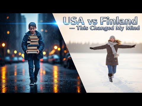 American Kids vs Finnish Kids: The Real Difference | USA VS FINLAND 
