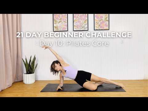 Day 10 | 20 min Pilates Core Workout | Beginner Pilates Workout | Sculpted From Scratch