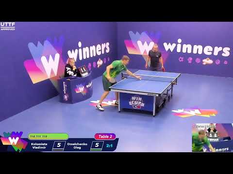 WINners CUP table 2  19.09 Kolomiets Vladimir - Omelchenko Oleg  09:30