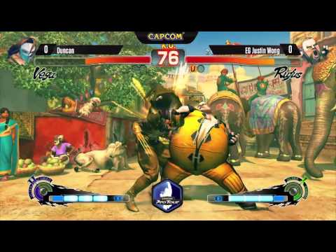 USFIV: Duncan vs EG Justin Wong - PAX Prime - Capcom Pro Tour