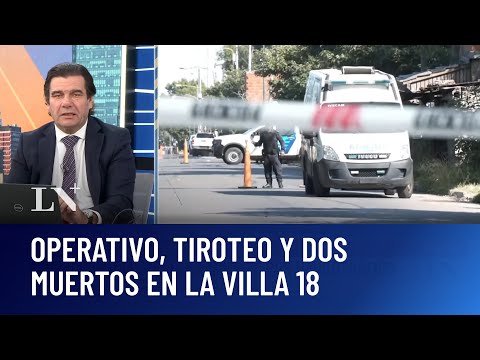Operativo y tiroteo en Villa 18: un policía muerto; allanamiento por narcotráfico