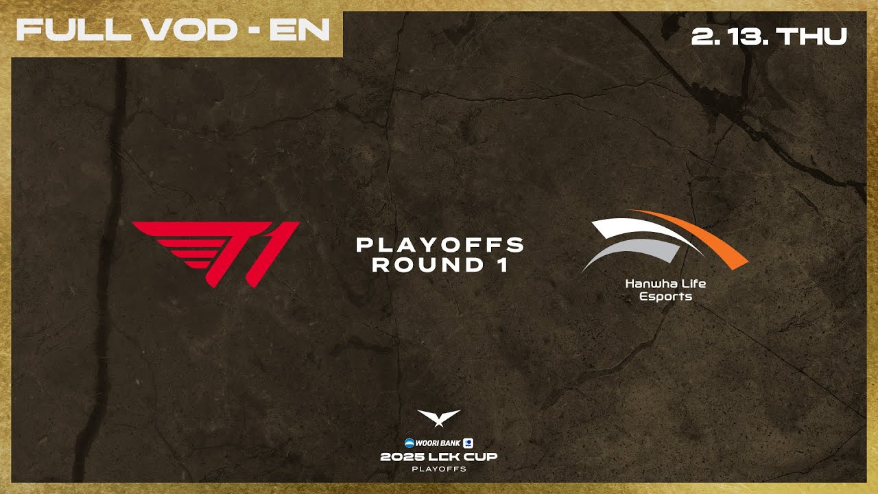 T1 vs HLE | 2025 LCK CUP Playoffs Round 1