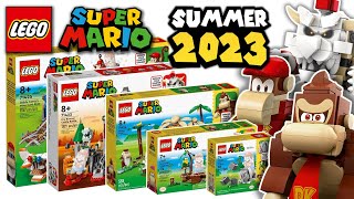LEGO Super Mario Donkey Kong Summer 2023 Sets OFFICIALLY Revealed
