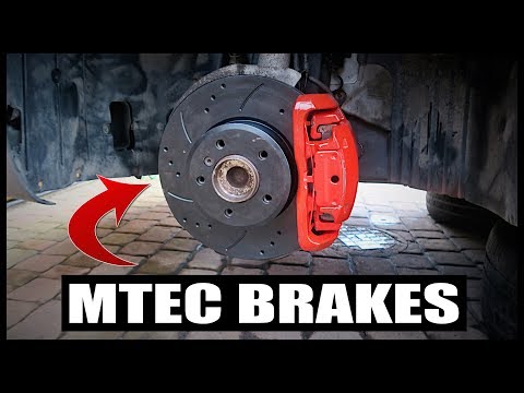 INSTALLING MTEC BRAKES TO MY BMW!
