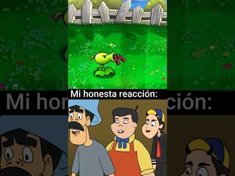 EL LANZAGUISANTES EN PVZ 😓 #memes #pvz