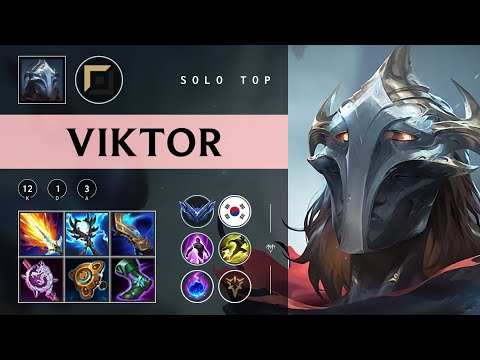 Viktor Top vs Jayce - KR Diamond Patch 25.23