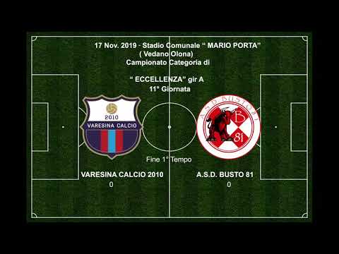 17-11-19 Highlights Varesina Calcio - A.S.D. Busto 81 2-2
