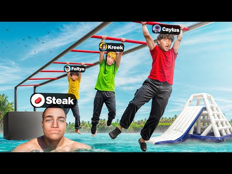 ROBLOX OBBY IN REAL LIFE! ft. Foltyn, Kreekcraft, Steak