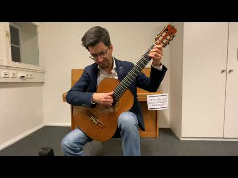 10th Int. Martinez Guitar Competition Iserlohn 2021, 1st Round - Andrés Madariaga