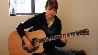 How to play "Disaster" by Kal Lavelle on guitar - Jen Trani