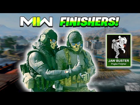 Modern Warfare 2 & Warzone 2 Finishers EXECUTIONS - NEW Ghost Nightwar Skin With Finishing Moves