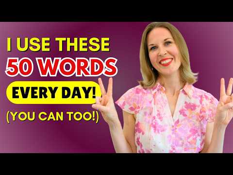 I use these 50 words every day: Daily English Vocabulary
