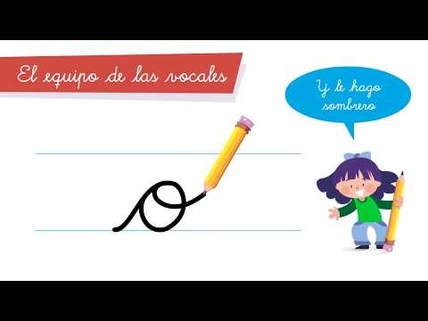 Cursiva - El equipo de las vocales