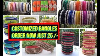 Handmade Bangles online sale with price // kalpana ambati Silk Thread Bangles