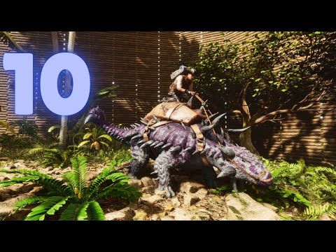 Taming an Ankylo for Metal Gathering!   Arkology Ep 10