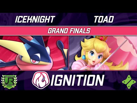 IceKnight (Greninja) vs Toad (Peach) - Ignition 298 GRAND FINALS
