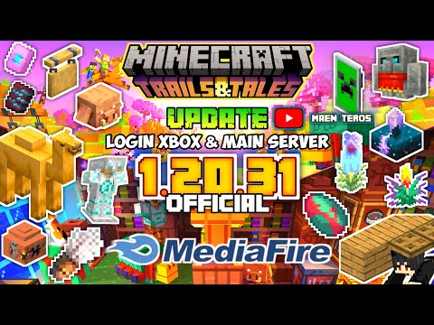Maen Teros - UPDATE REVIEW MINECRAFT PE VERSION 1.20.31 OFFICIAL RELEASE, CAN LOG IN TO XBOX AND PLAY SERVER!!