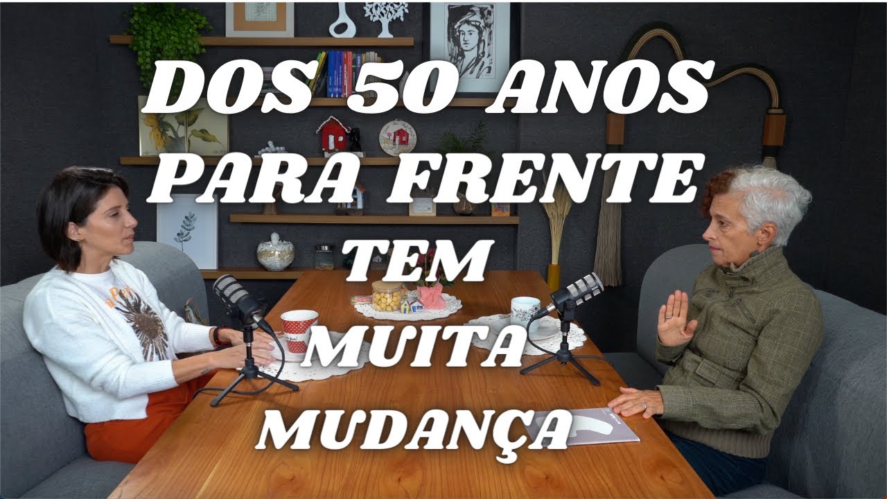 Com 50 anos o processo acelera, e as mudanças aparecem rapidamente, principalmente a física.