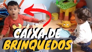CAIXA DE BRINQUEDOS - [MINHA CAIXA DE BRINQUEDOS SURPRESA] SURPRISE TOY BOX