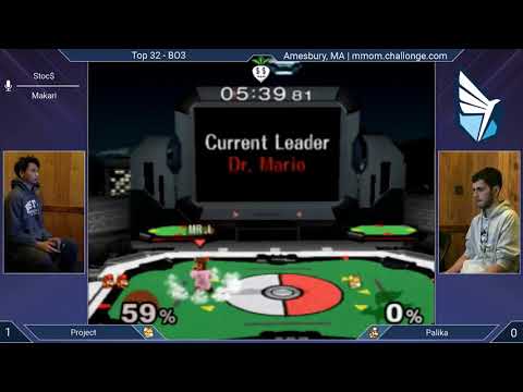 MMOM Bi-Monthly 10 SSBM - Project (Fox) vs Palika (Dr. Mario) - Melee WR1