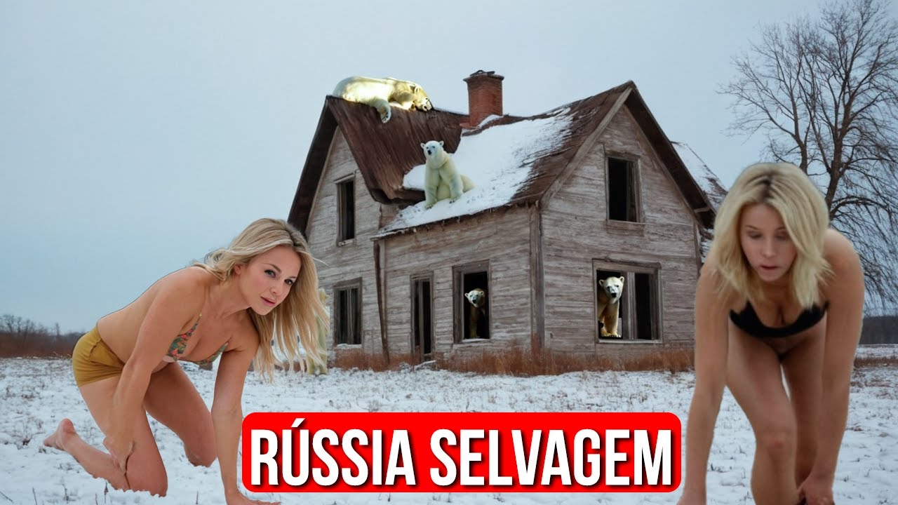 ILHAS WRANGEL: A Vida na Ilha INVISÍVEL que NINGUÉM quer MORAR! Aqui os Ursos MORAM EM CASAS (???)