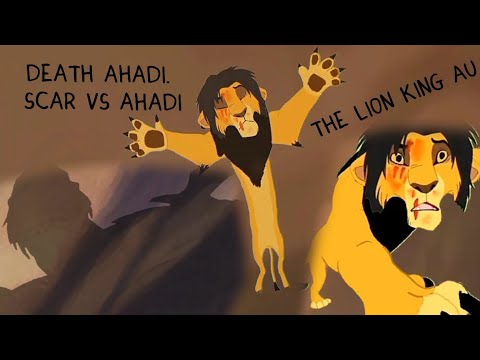 Death Ahadi. Scar vs Ahadi. (The lion king AU)