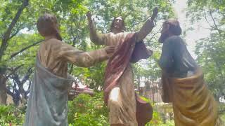 ATTENDING MASS & BLESSING RELIGIOUS ITEMS AT OUR LADY OF MANAOAG CHURCH PANGASINAN PHILIPPINES