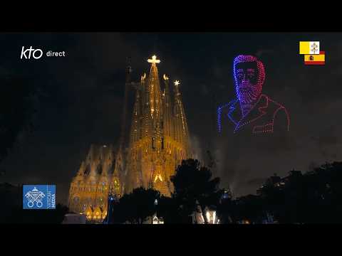 Messe en la basilique de la Sagrada Família présidée par le pape #LéonXIV #PapeEnEspagne