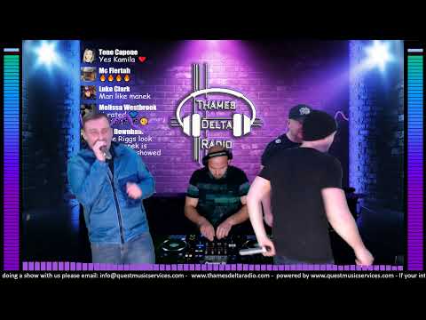 J LEVELS, JAMATIX, NORFY, MANEK & FEARLESS, BLACKA, DR VIBES, XRATED - THAMES DELTA RADIO