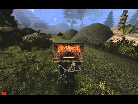 Lets Play Gothic 2 DNDR Part 297 - Die Höhle beim Weg zum Sonnenkreis und die antiken Pyramiden