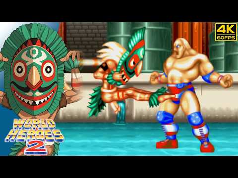 World Heroes 2 - Mudman (Arcade / 1993) 4K 60FPS